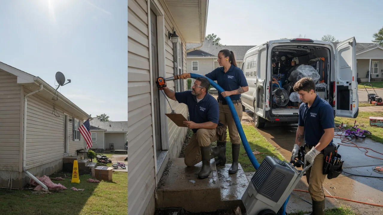 Ceiling Water Damage Restoration in Golva, ND near me