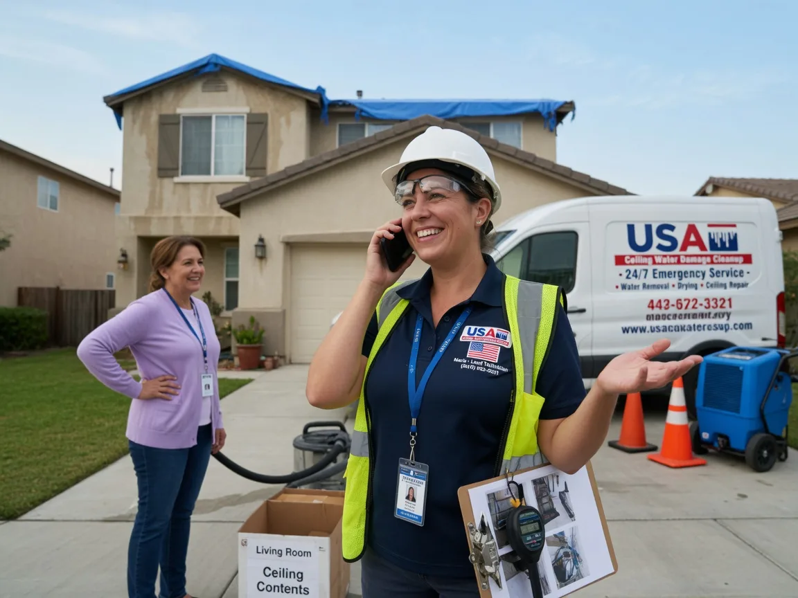 Ceiling Water Damage Restoration Golva, ND FAQs